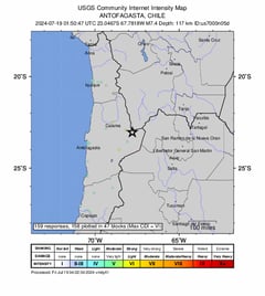 Magnitude 7.4 earthquake hits Northern Chile; poses no tsunami threat to PHL